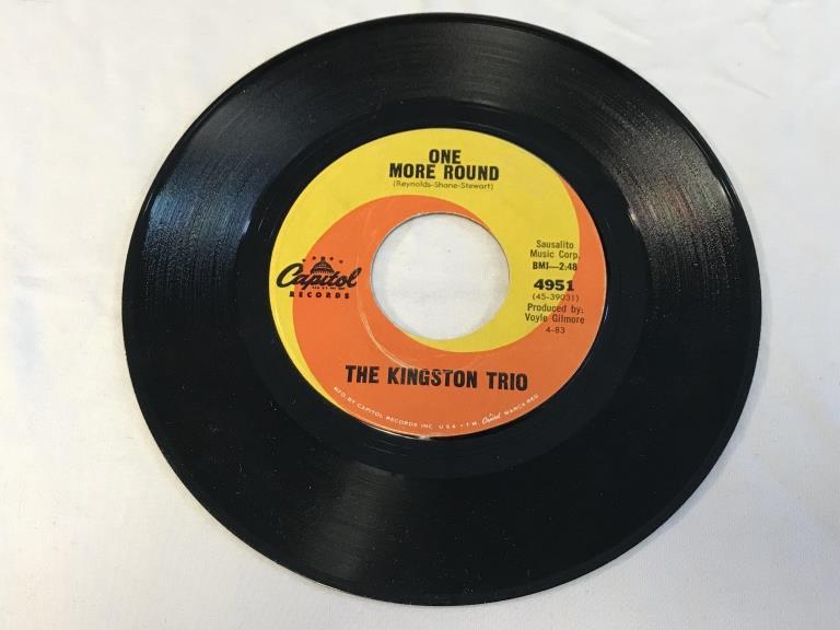 KINGSTON TRIO Reverend Mr. Black 45 RPM 1963