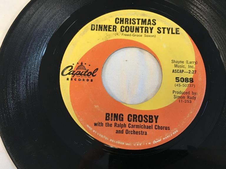 BING CROSBY Do You Hear What I Hear 45 RPM 1963