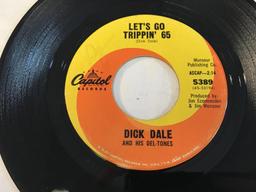 DICK DALE Let's Go Trippin' 65 / Watusi Jo 45 RPM