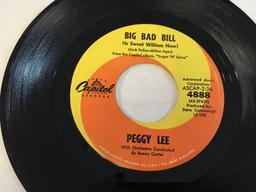 PEGGY LEE I'm A Woman/Big Bad Bill 45 RPM 1962