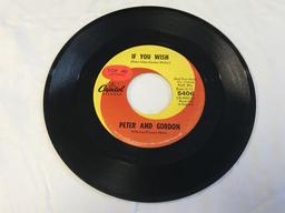 PETER AND GORDON True Love Ways/If You Wish 45 RPM