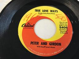 PETER AND GORDON True Love Ways/If You Wish 45 RPM