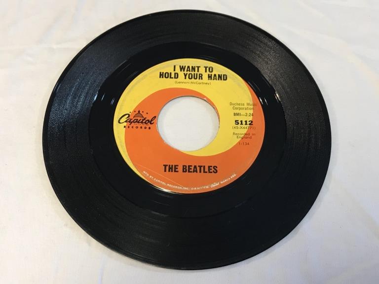 BEATLES I Want To Hold Your Hand 45 RPM 1964