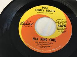 NAT KING COLE Dear Lonely Hearts45 RPM 1962