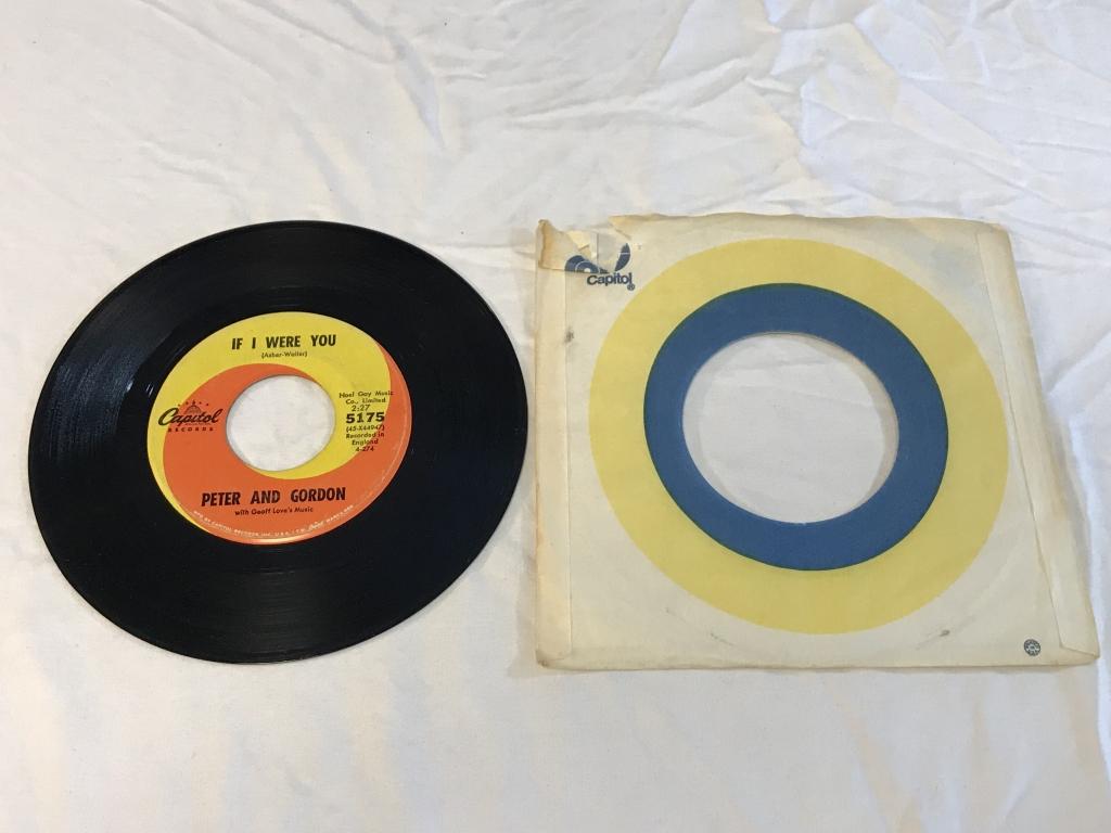 PETER AND GORDON A World Without Love 45 RPM