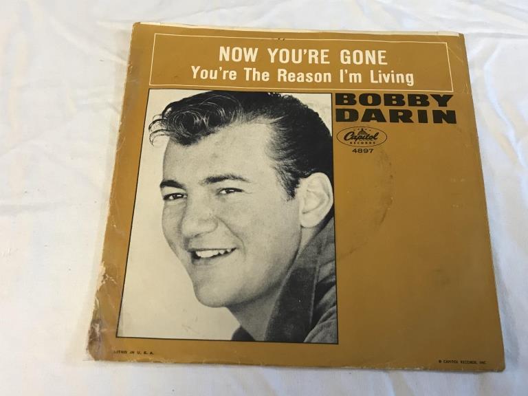 BOBBY DARIN You're The Reason I'm Living 45 RPM