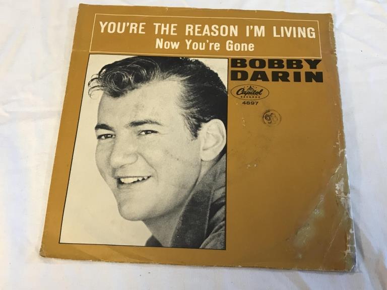 BOBBY DARIN You're The Reason I'm Living 45 RPM