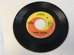 WANDA JACKSON Slippin' / Just For You 45 RPM 1963