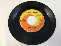 ROY CLARK Tips Of My Fingers 45 RPM 1963