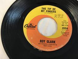 ROY CLARK Tips Of My Fingers 45 RPM 1963
