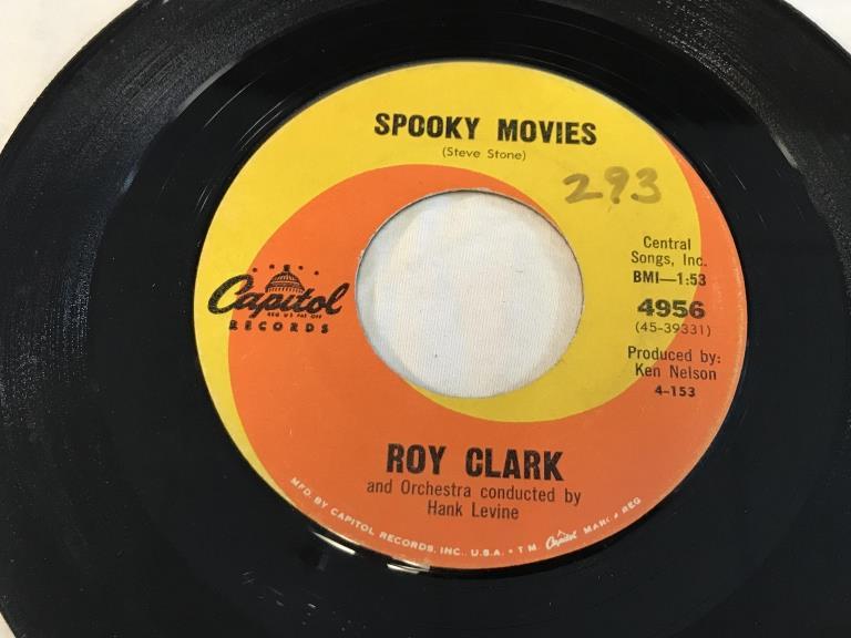 ROY CLARK Tips Of My Fingers 45 RPM 1963