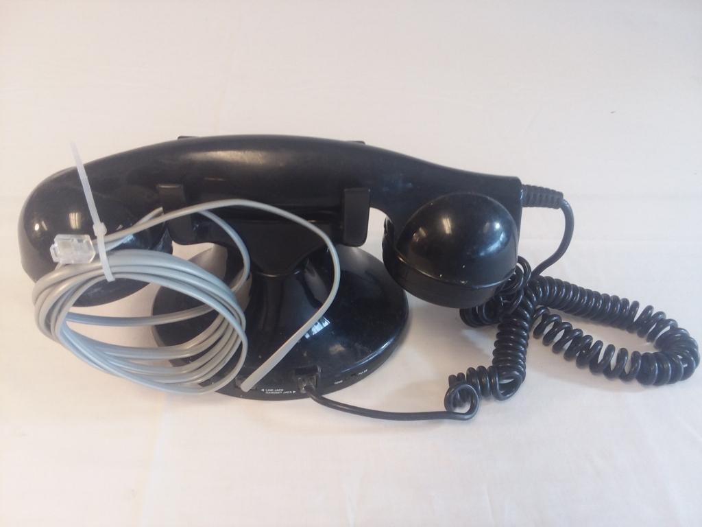 Vintage Microtel Black Retro Phone Model 966 VTG