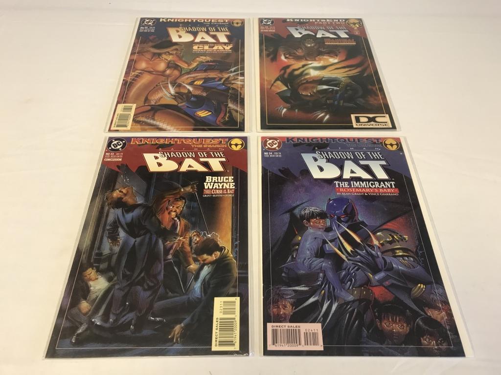 Lot of 10 SHADOW OF THE BAT DC Comic Books