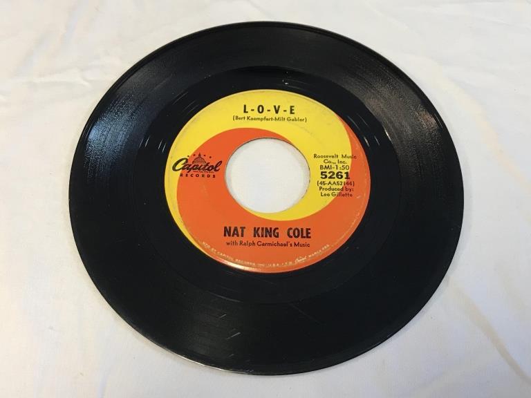 NATE KING COLE   Don't Want To See Tomorrow 45 RPM