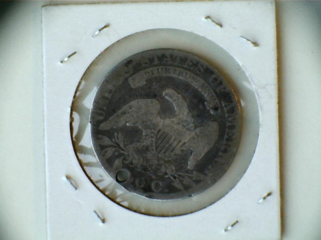 1833 .90 Silver Capped Bust Half Dollar