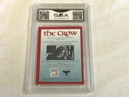 THE CROW Brandon Lee 1995  Promo Card Graded 6