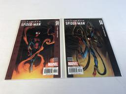 Lot of 6 ULTIMATE SPIDER-MAN Marvel Comic Books