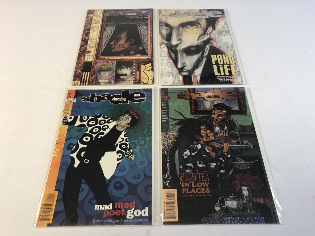 Lot of 4 SHADE DC Vertigo Comic Books