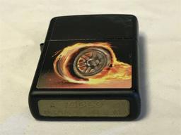 Zippo BURNING WHEEL Windproof Lighter NEW with box