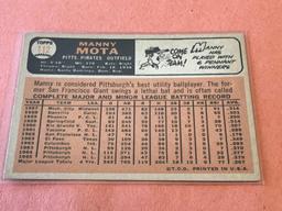 MANNY MOTA Pirates 1966 Topps Baseball Card