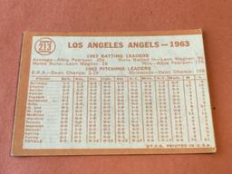 ANGELS TEAM 1964 Topps Baseball Card