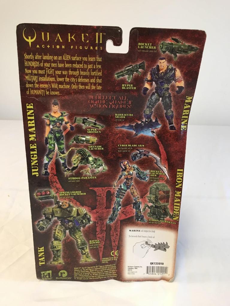 QUAKE II Marine Major Action Figure NEW