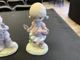 Lot of 2 precious moments figurines 1981 & 1983