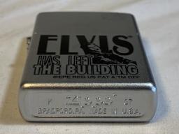 Zippo ELVIS HAS LEFT THE BUILDING Lighter NEW