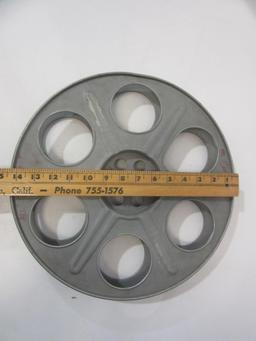 Vintage Film Reel "All Cartoons" 14.5" Across