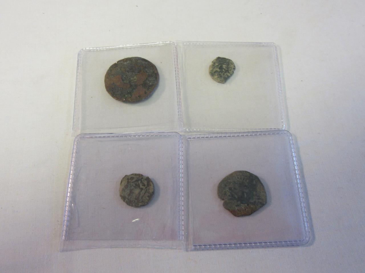 Lot of 4 Ancient Greece Coins (3)