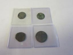 Lot of 4 Ancient Greece Coins (4)