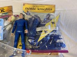 Lot of MARX Toys, Blue Knight, Brave Erik and more