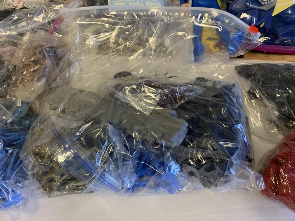 Lot of MARX Toys, Blue Knight, Brave Erik and more