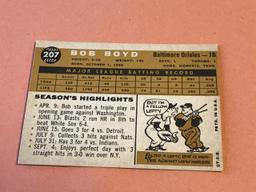 BOB BOYD Orioles 1960 Topps Baseball #207