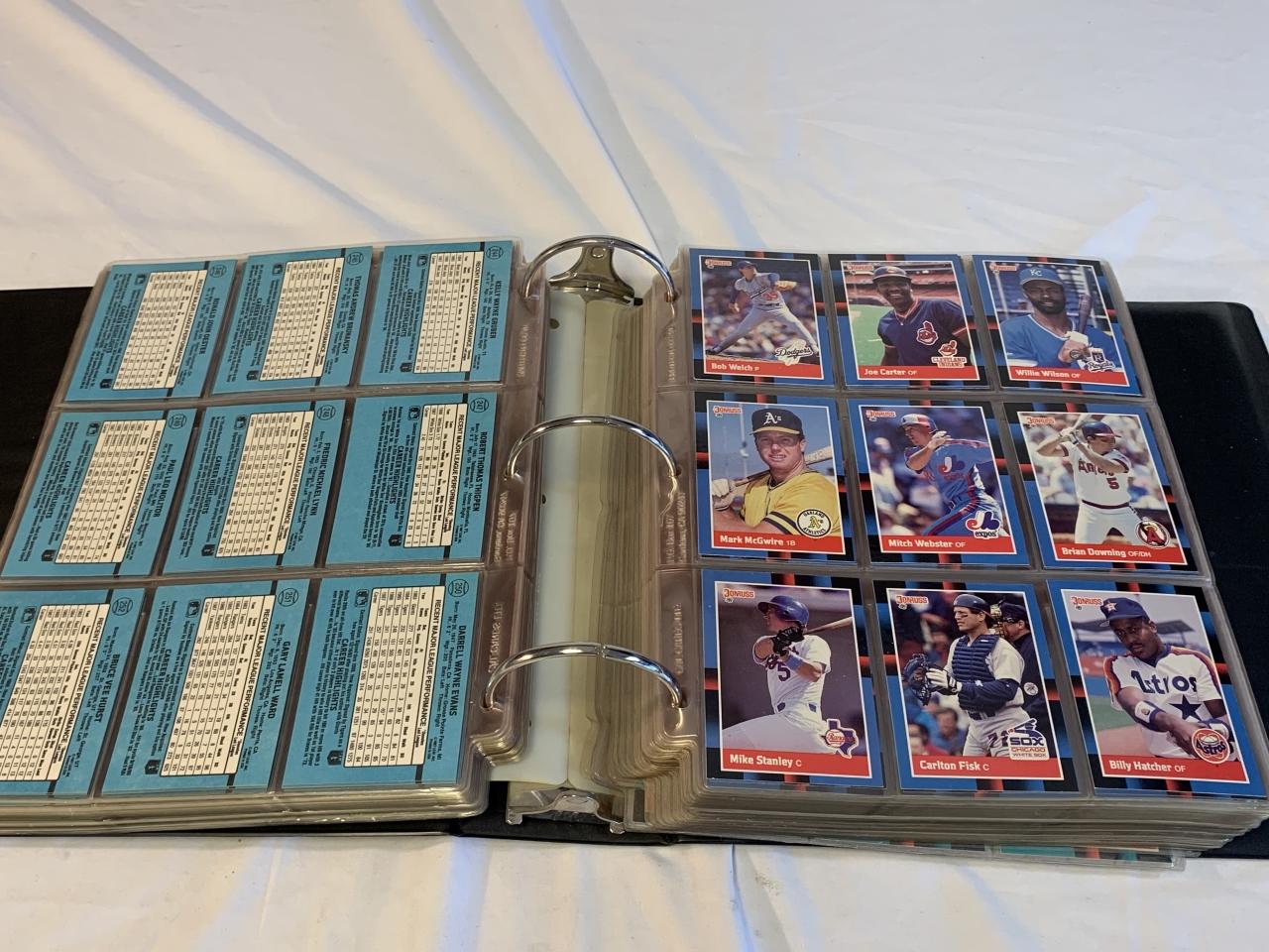 1988 Donruss Baseball complete set 1-660 Cards