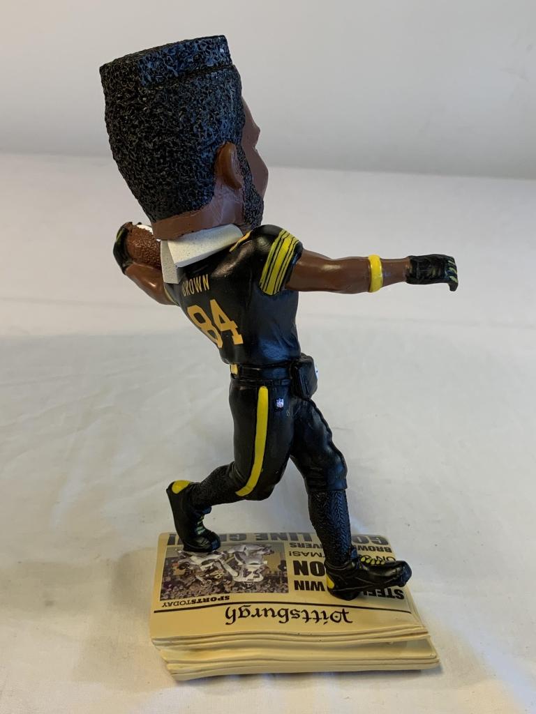 ANTONIO BROWN Steelers Bobblehead 61 of 750 NEW