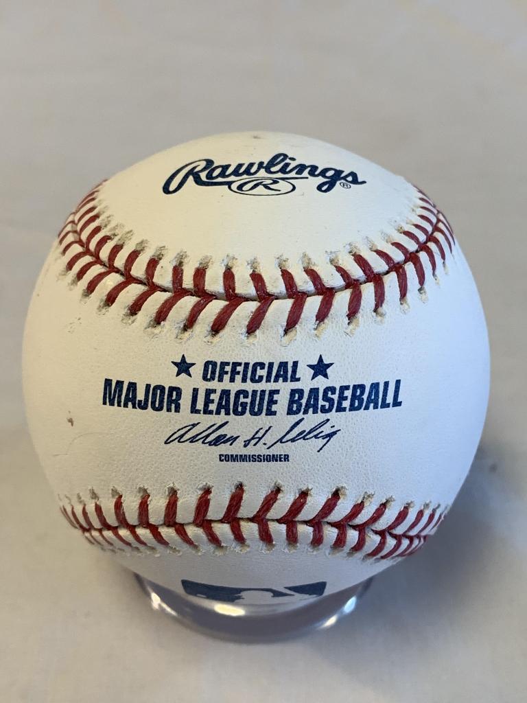 MONTE IRVIN Newark Eagles AUTOGRAPH Baseball COA