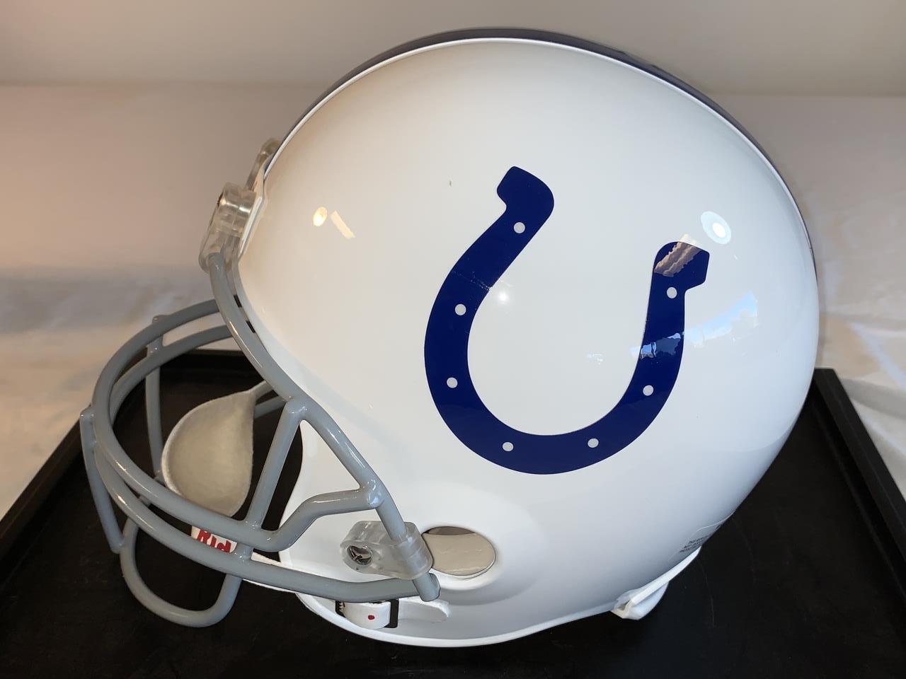 PEYTON MANNING Colts AUTOGRAPH Full Size Helmet