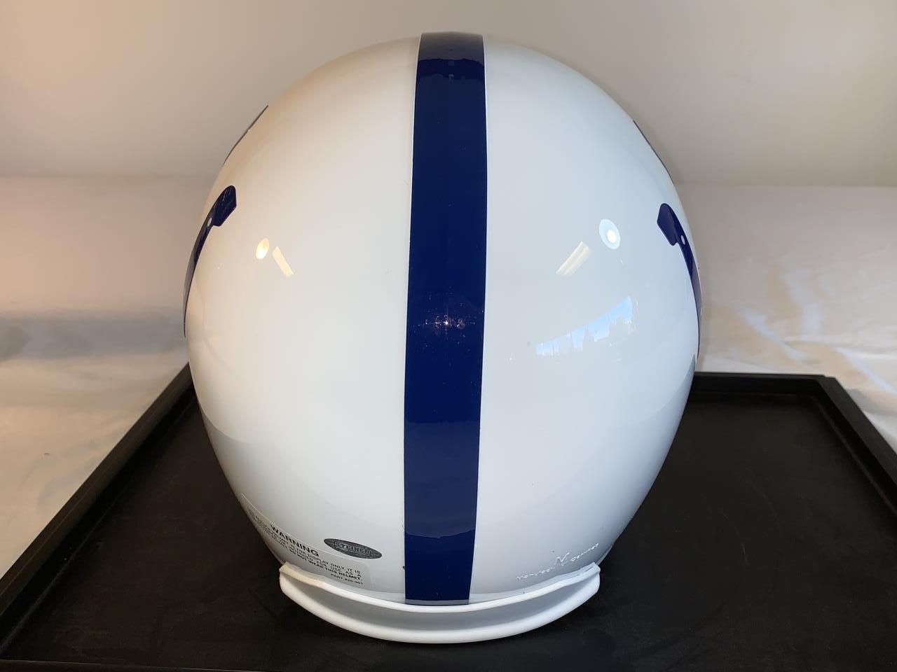 PEYTON MANNING Colts AUTOGRAPH Full Size Helmet