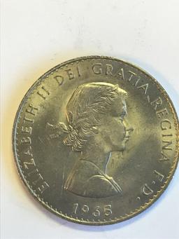 1965 Great Britain Crown - Winston Churchill