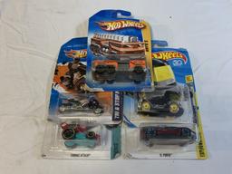 Lot of 5 Hot Wheels Diecast Vehicles NEW