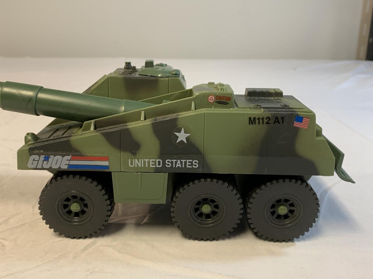 GI Joe Slugger 1984 Self Propelled Cannon Gun