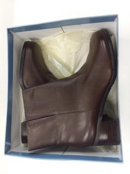 St. John's Bay 7.5 Women's Brown Leather Boots