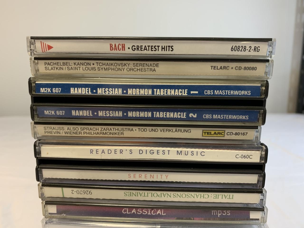 Lot of 19 CLASSICAL Music CDS