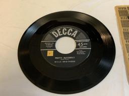 MILLS BROTHERS Pretty Butterfly 45 RPM Record 1953