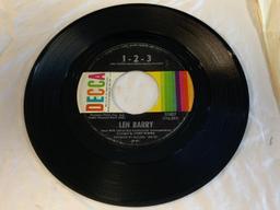 LEN BARRY 1 - 2 - 3 45 RPM 1965