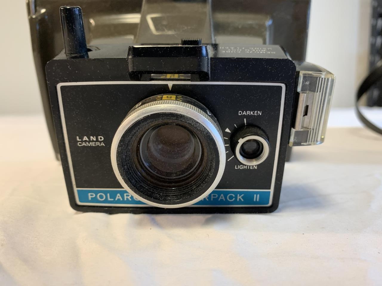Vintage Polaroid Colorpack II Land Camera w/ case