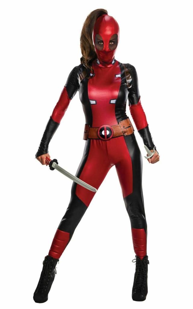 DEADPOOL Marvel Womens Costume Sz Small NEW Rubies