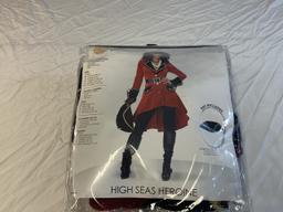 HIGH SEAS HEROINE Women's Costume Size XS NEW