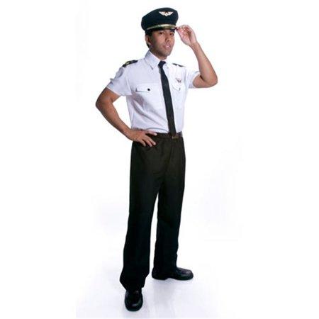 ADULT PILOT Costume Size Large NEW